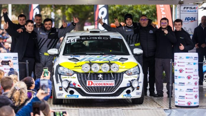 Lucas Darmezin s’est offert le volant de la Citroën C3 Rally2 en Championnat de France des Rallyes 2025