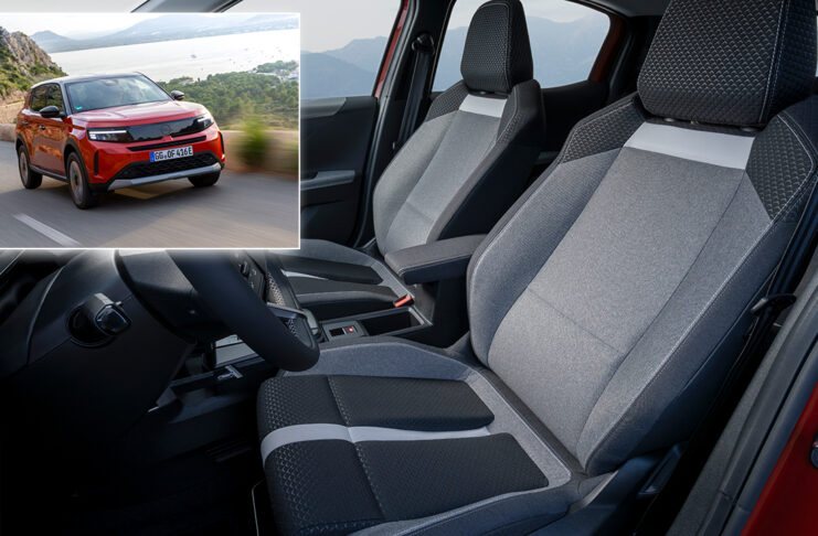 Opel Intelli-Seat incarne l'évolution des sièges sur Frontera et Grandland
