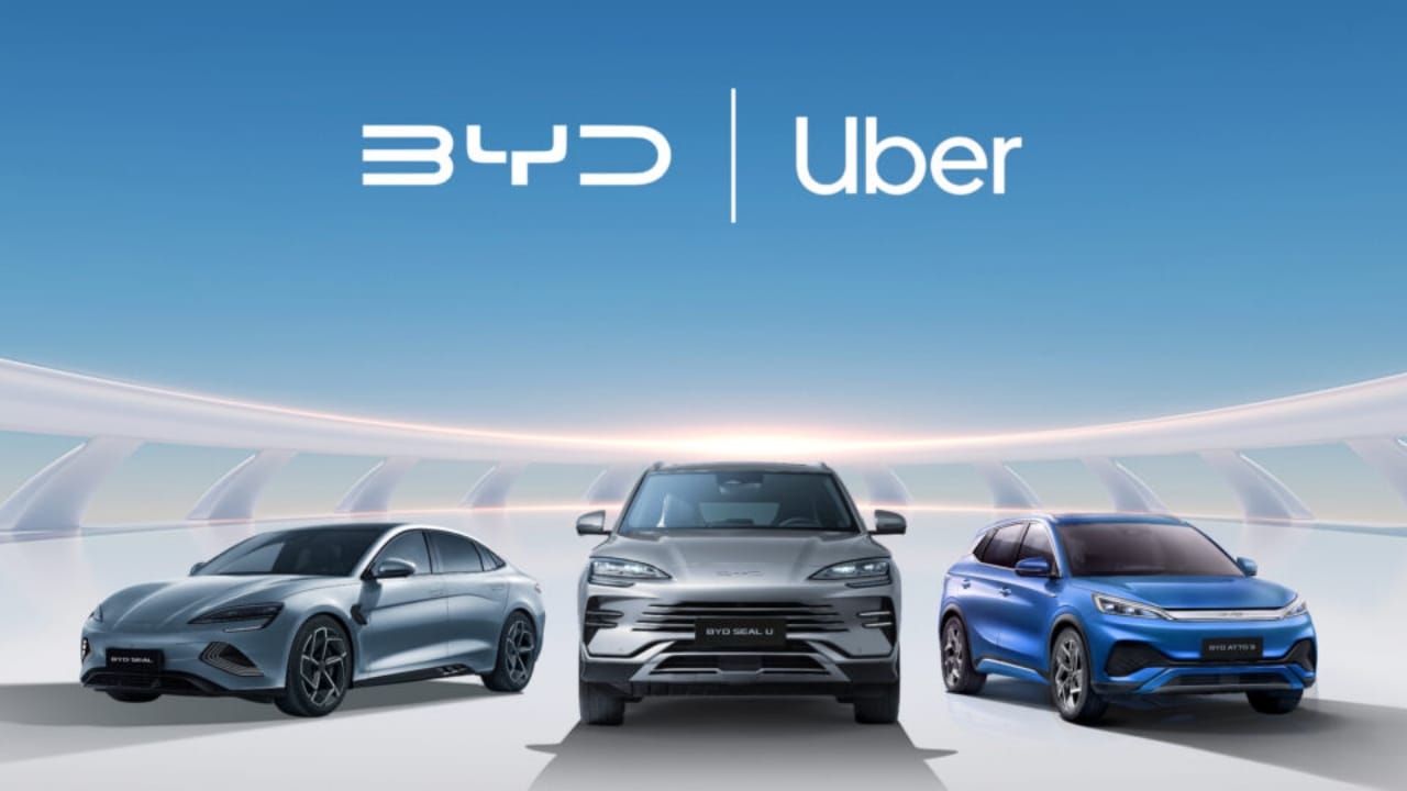 Partenariat BYD et UBER - des véhicules à prix accessibles pour les chauffeurs VTC