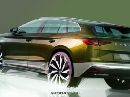 Teaser Skoda Enyaq Facelift 2025 -