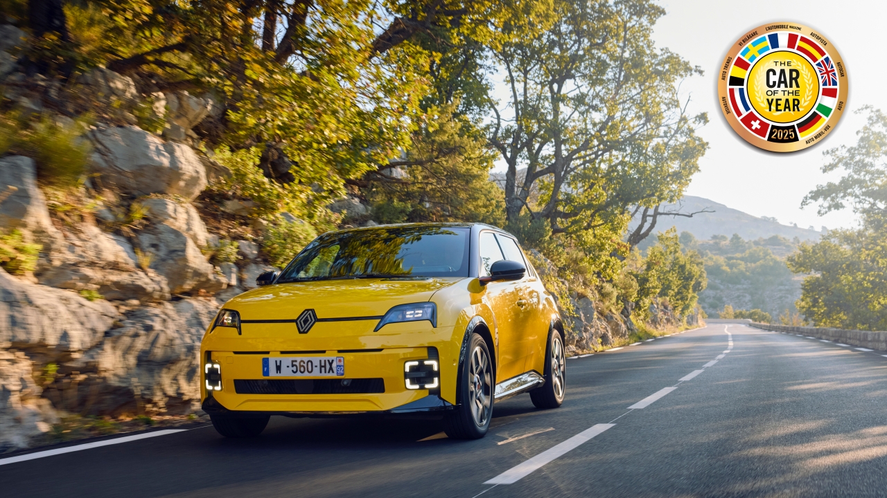 Renault 5 E-Tech electric : voiture de l’année 2025