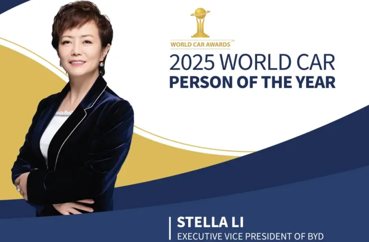 Stella Li sacre l’ascension fulgurante de BYD en devant la Personnalité automobile mondiale de l’année