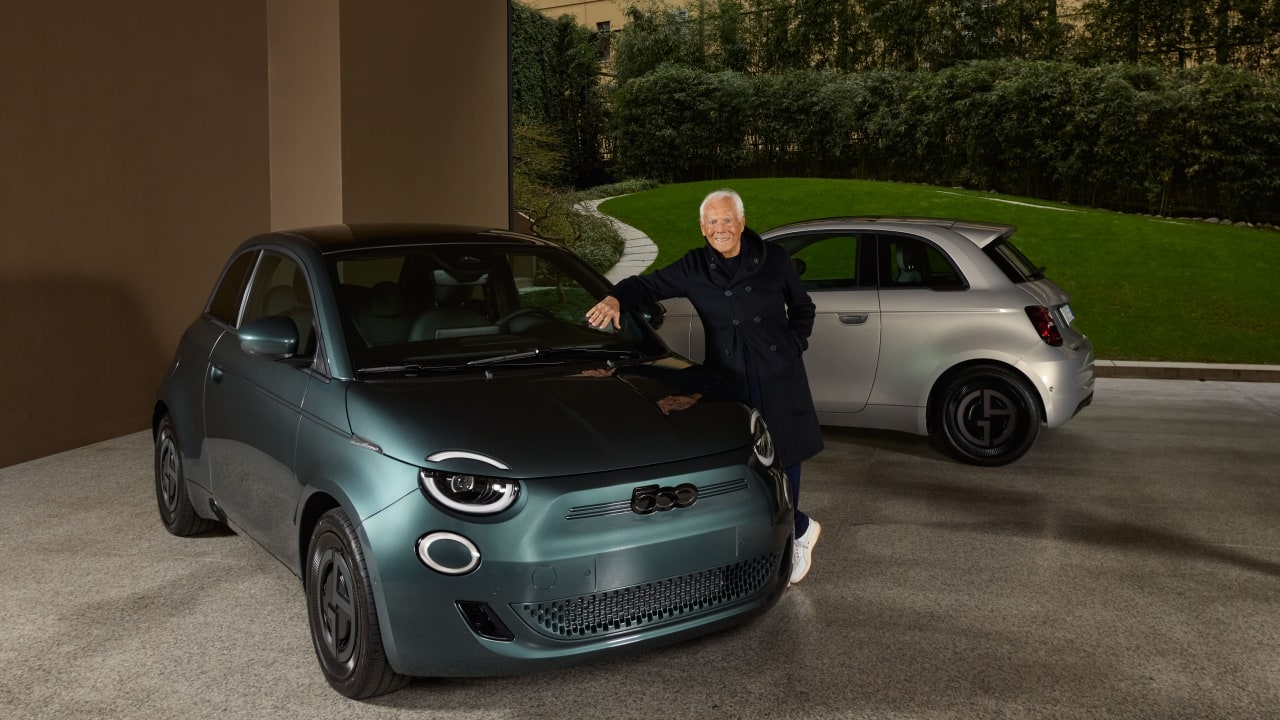 Giorgio Armani - Fiat 500e