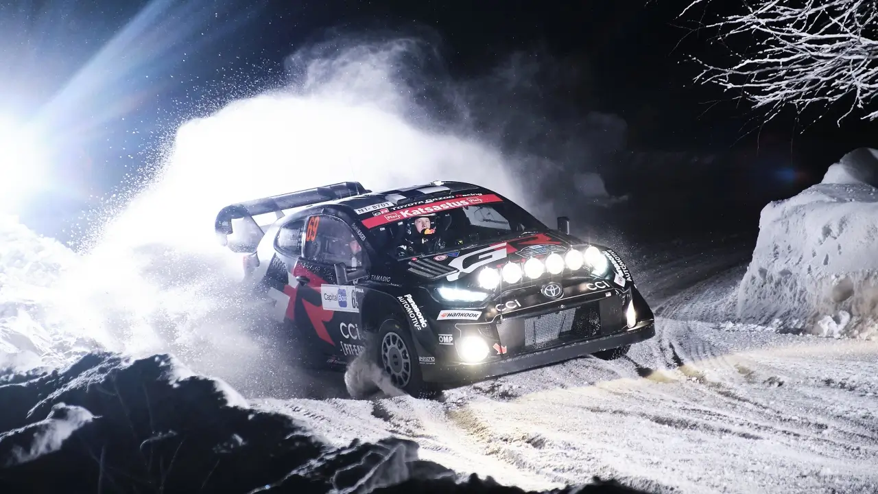 TOYOTA GAZOO Racing vise une nouvelle victoire sur la neige du Rallye de Suède