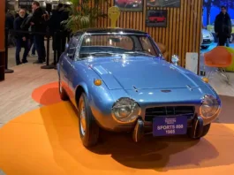 Toyota Sports 800 au Salon Rétromobile 2025