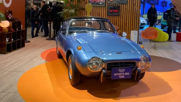 Toyota Sports 800 au Salon Rétromobile 2025