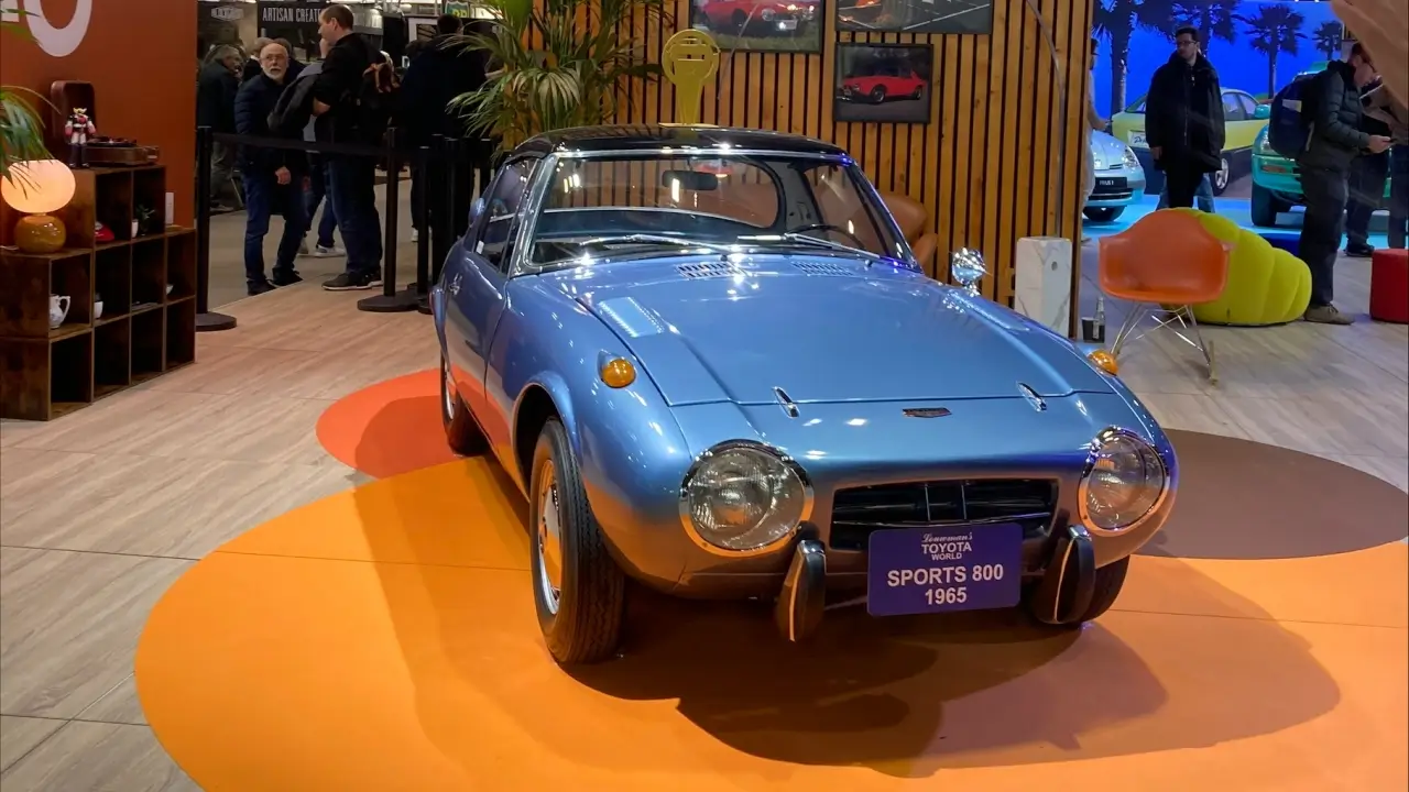 Toyota Sports 800 au Salon Rétromobile 2025