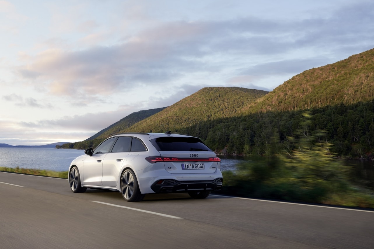Audi A5 e-hybride quattro Blanc Glacier