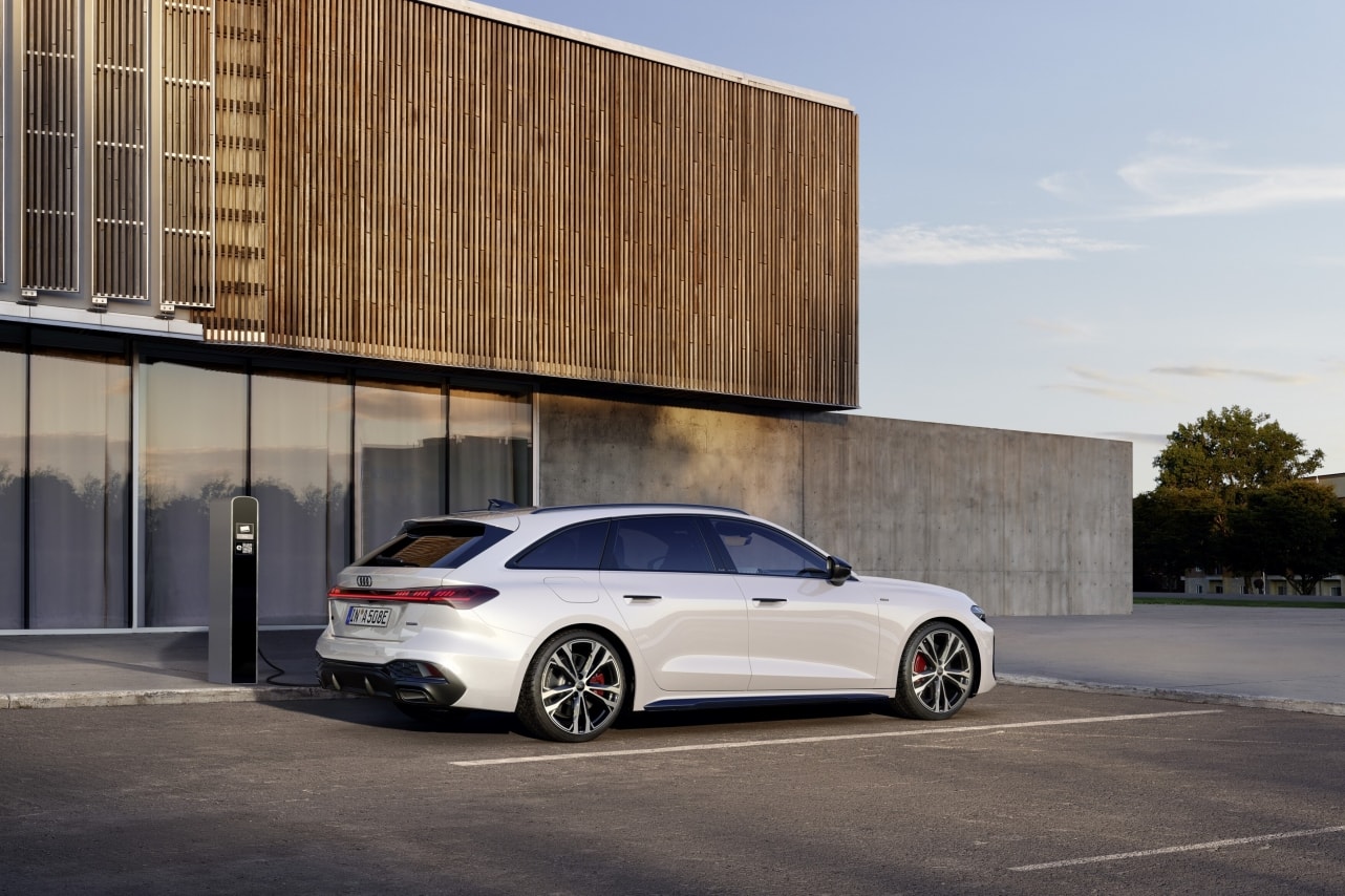 Audi A5 e-hybride quattro Blanc Glacier