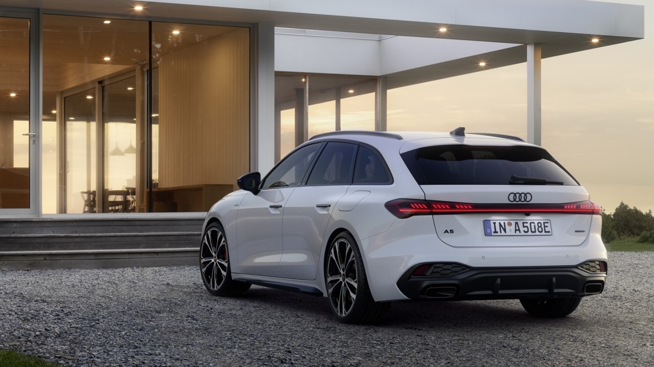 Audi A5 e-hybride quattro Blanc Glacier