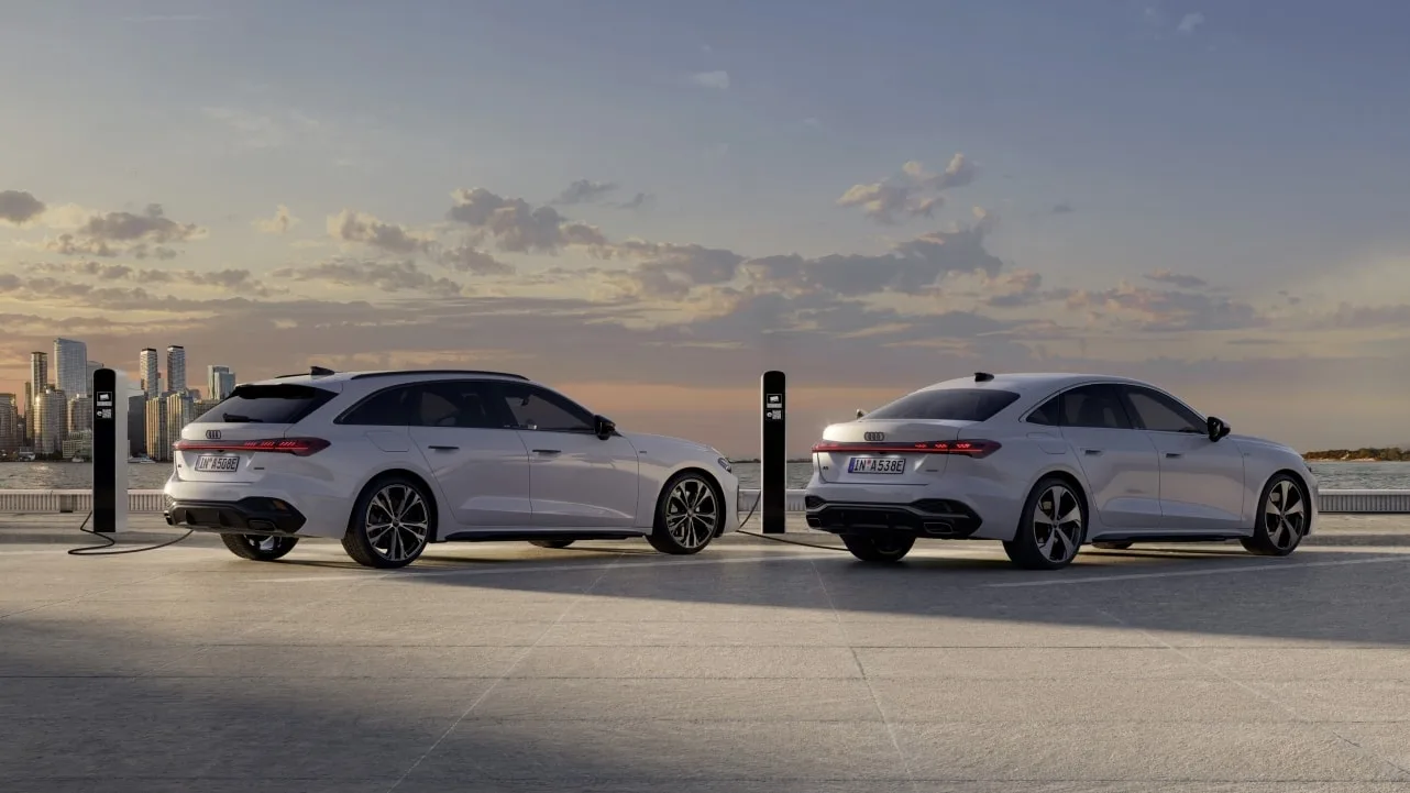 Audi A5 e-hybride quattro Blanc Glacier