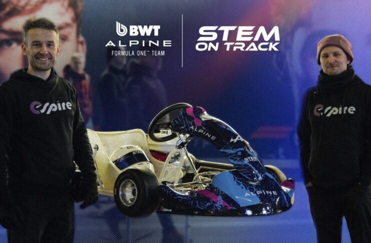 BWT Alpine F1 Team s’engage pour l’éducation en devenant Partenaire National de STEM On Track