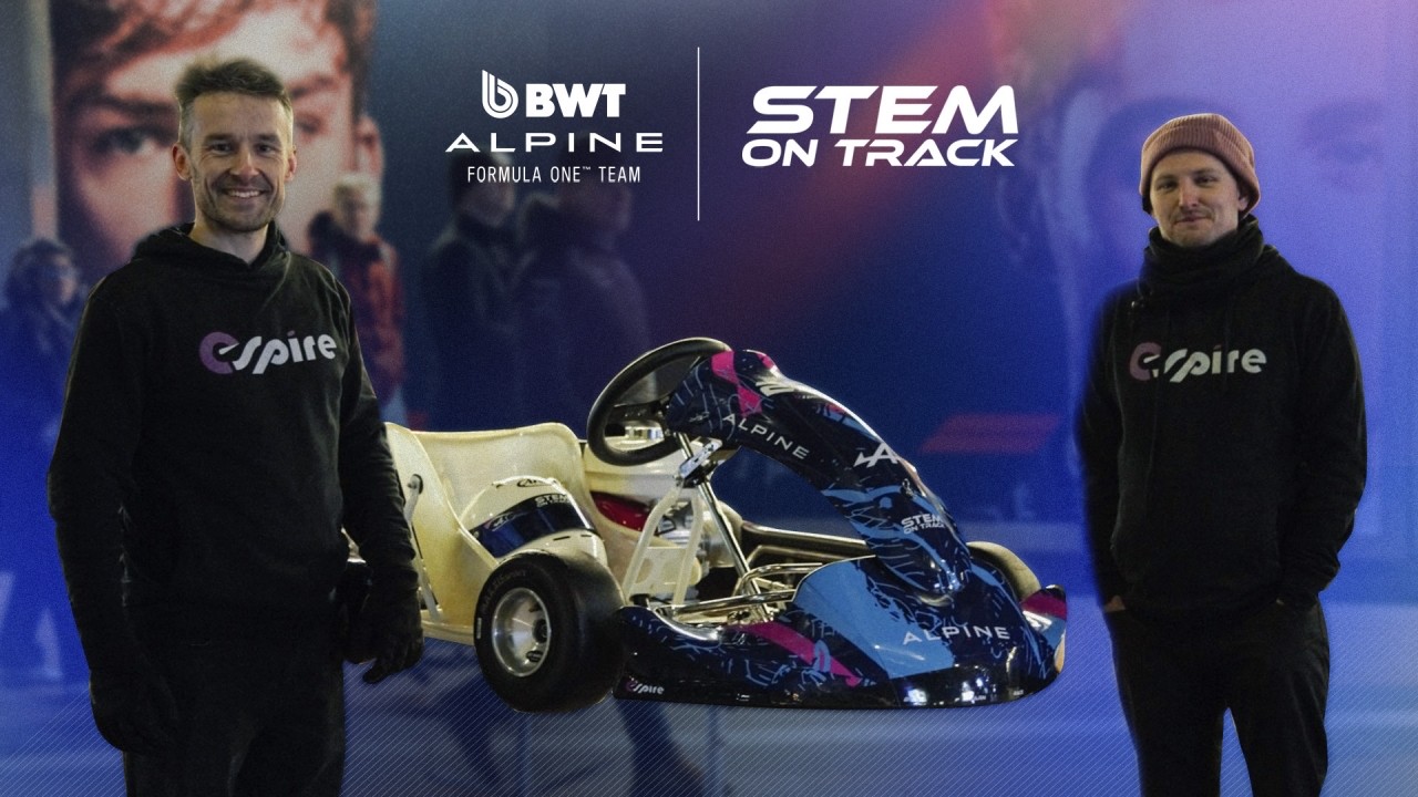 BWT Alpine F1 Team s’engage pour l’éducation en devenant Partenaire National de STEM On Track