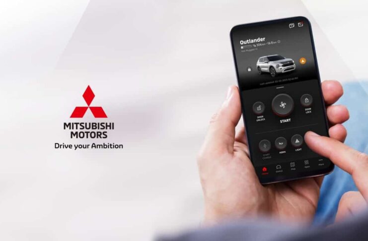 Mitsubishi Motors lance une nouvelle application en Europe