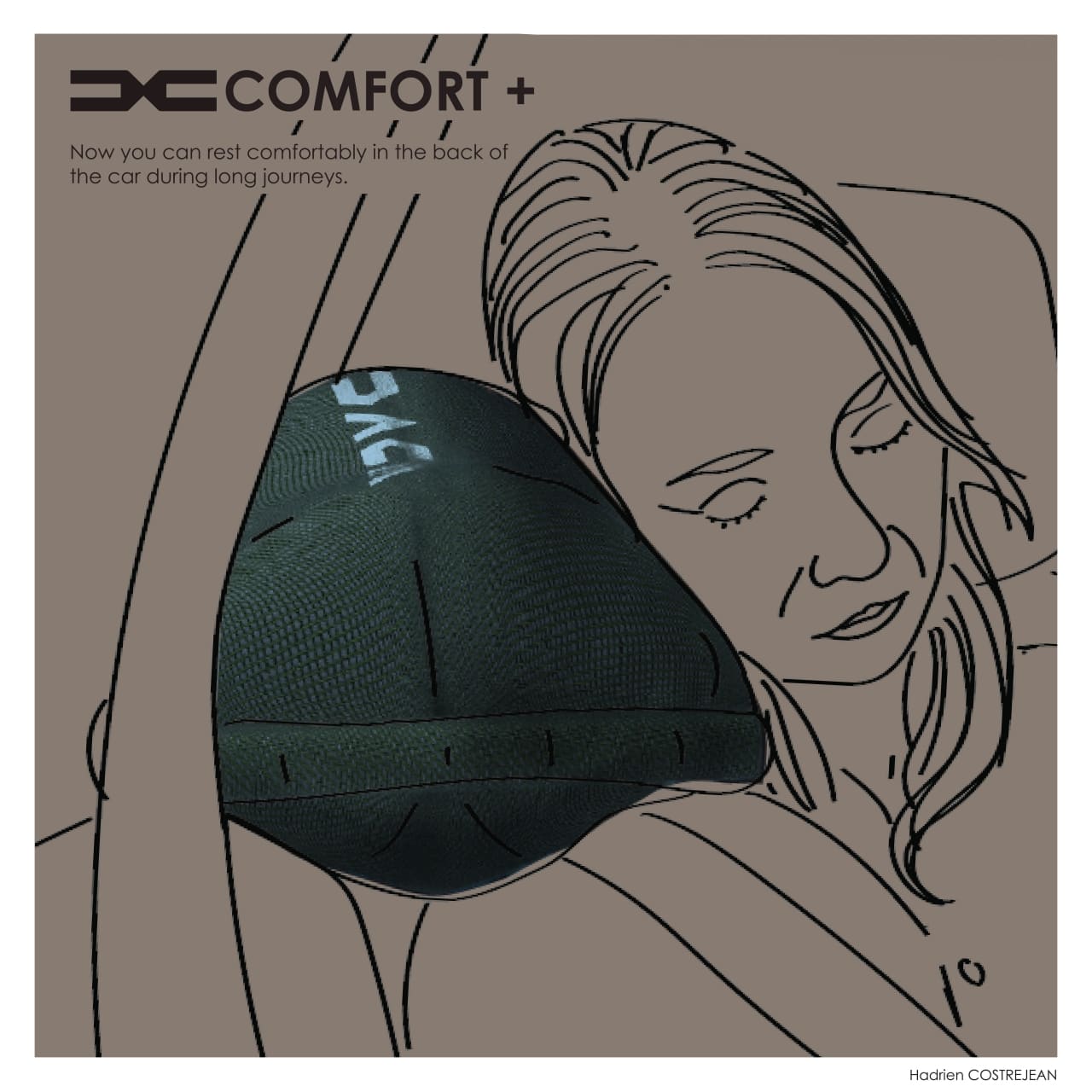 Projet Set Comfort+, presente par Hadrien COSTREJEAN (ENSAAMA) - Dacia