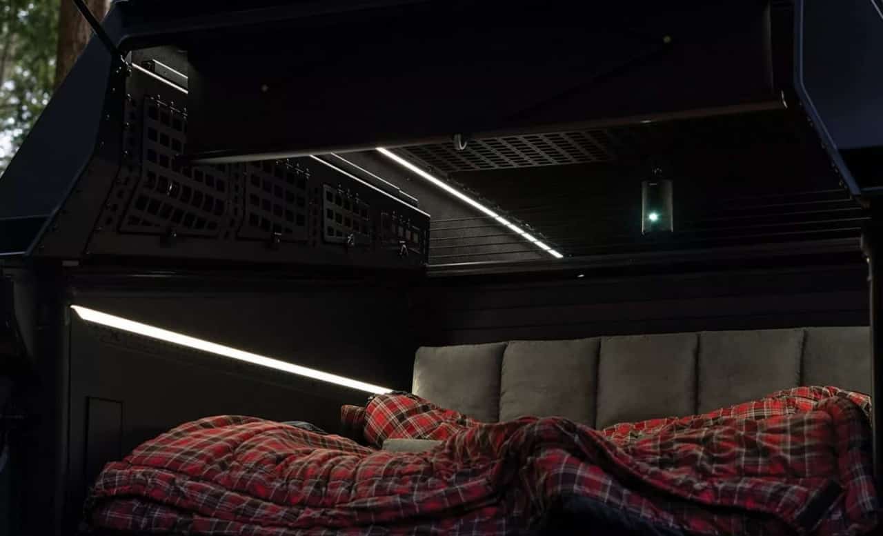 Tesla Cybertruck Space Camper