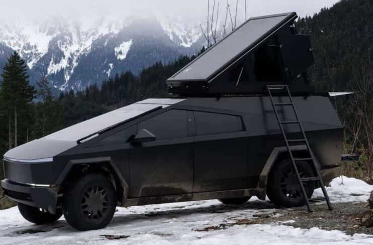 Tesla Cybertruck Space Camper