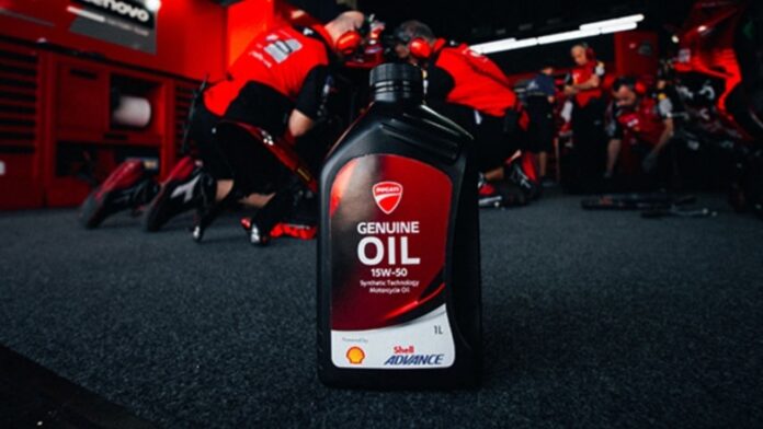 Ducati Genuine Oil Powered by Shell Advance