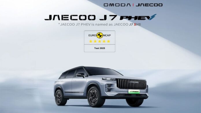 Jaecoo J7 SHS EURO NCAP 2025