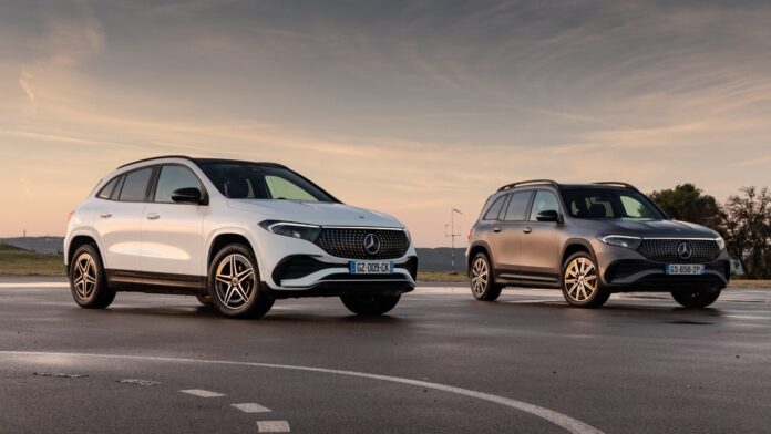 Mercedes-Benz EQA 250+ et EQB 250+ 2025
