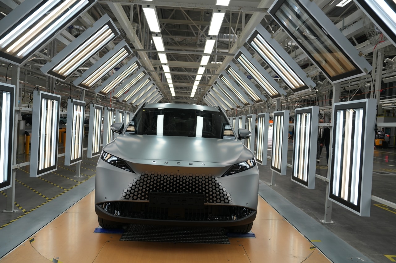 Visite Usine Omoda & Jaecoo Anhui Chine 2025
