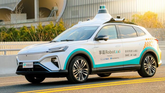 taxis autonomes Chine