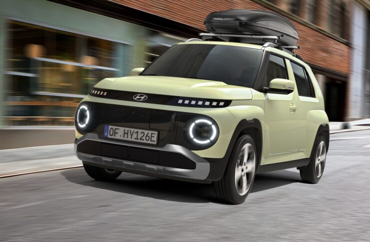 Hyundai Inster accessoires - coffre de toit