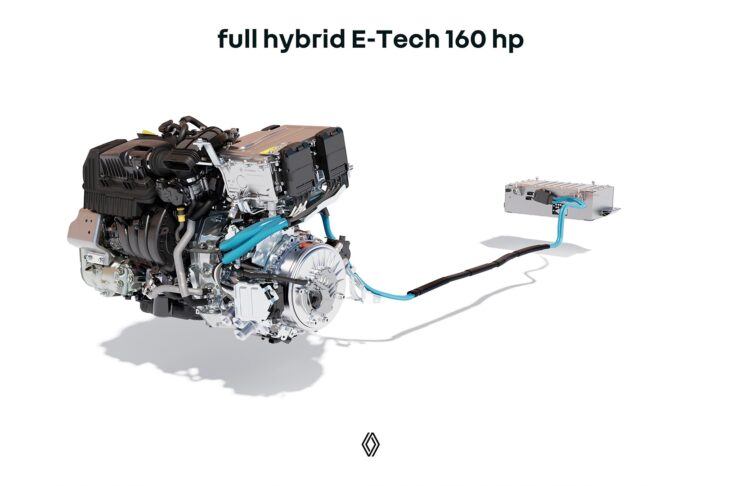 Motorisation Renault Full Hybrid E-Tech 160 cv