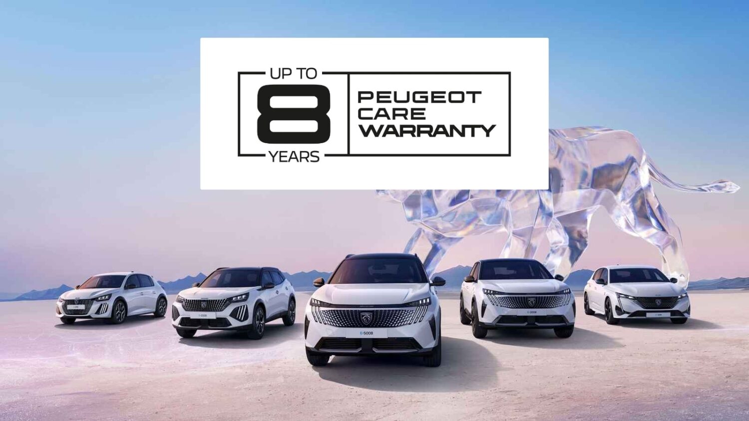 PEUGEOT devient le premier constructeur européen à proposer une couverture jusqu’à 8 ans/160 000 km sur ses modèles 100% électriques Peugeot Garantie gamme électrique