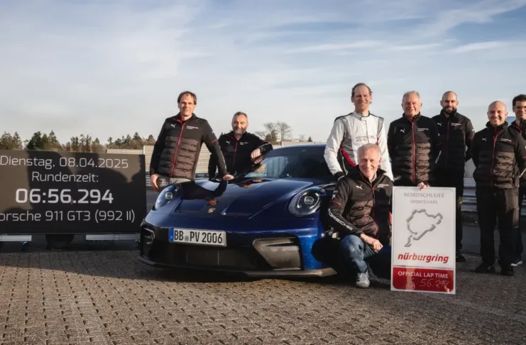 Porsche 911 GT3 2025 - Record au Nürburgring