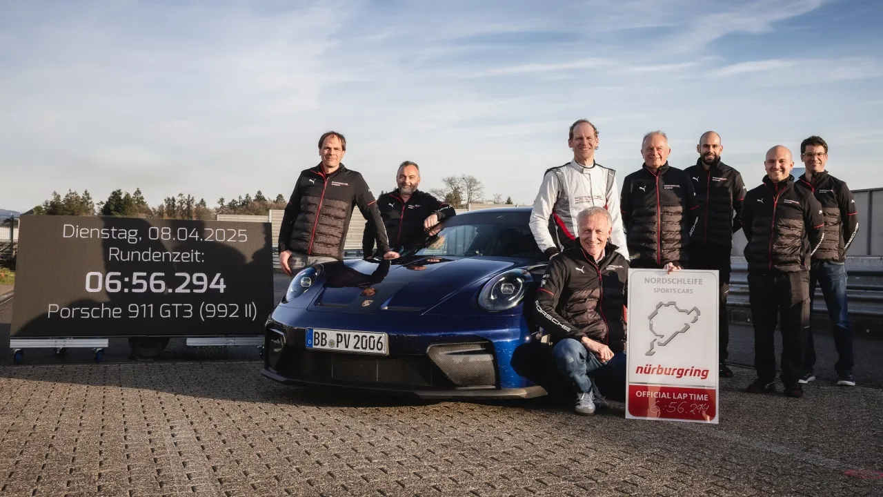 Porsche 911 GT3 2025 - Record au Nürburgring