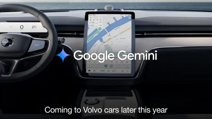 Volvo annonce l'intégration de Google Gemini à bord des véhicules