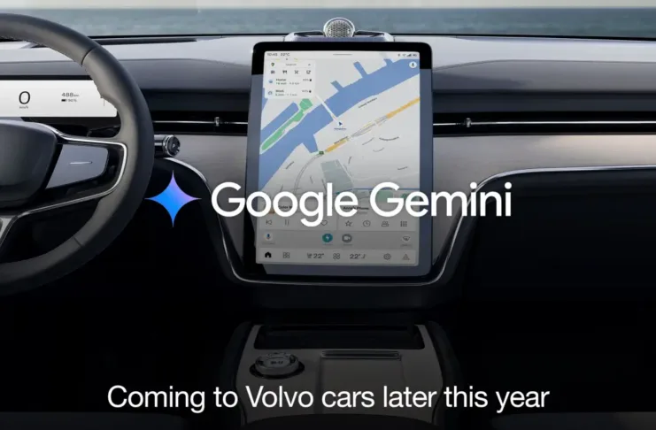 Volvo annonce l'intégration de Google Gemini à bord des véhicules