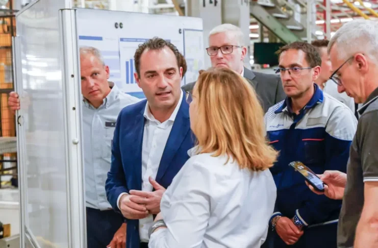 Antonio Filosa - CEO Stellantis chez Opel à Russelsheim