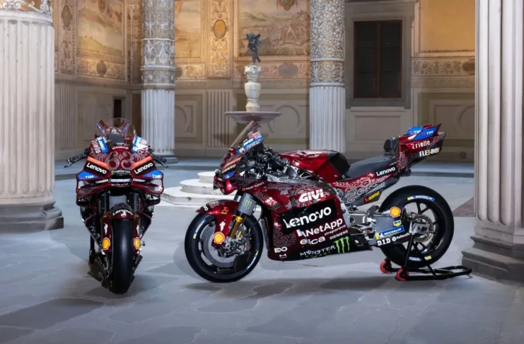 Ducati Desmosedici GP25 Renaissance livery