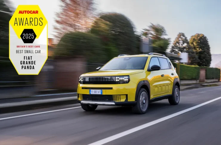 Fiat Grande Panda - Meilleure petite voiture - aux Autocar Awards 2025