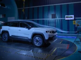 Jeep Compass 2025 test aerodynamique