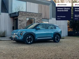 Kia EV3 sacré Voiture de l’année aux Autotrader Awards 2025