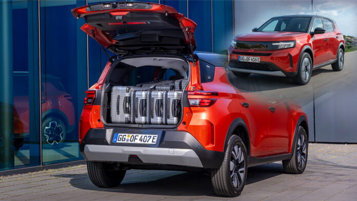 Opel Frontera 2025 - volume coffre