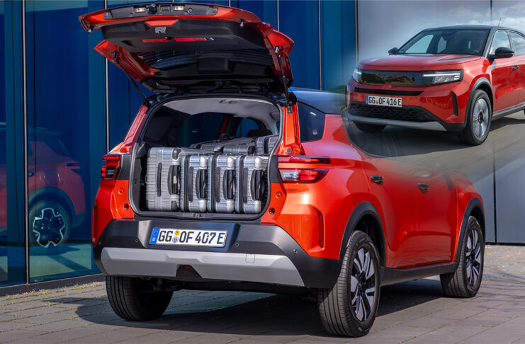 Opel Frontera 2025 - volume coffre