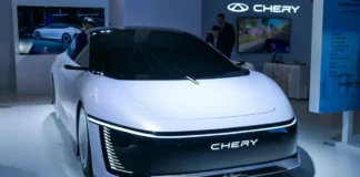 Partenariat LG Chery automobile