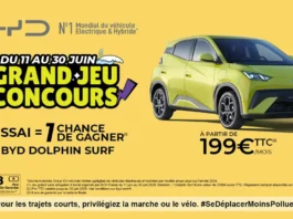 gagnez une BYD Dolphin Surf