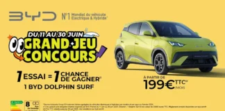 gagnez une BYD Dolphin Surf