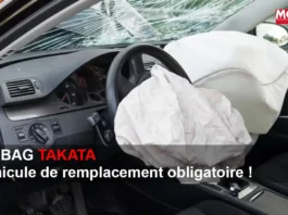 Airbags Takata - un véhicule de remplacement est désormais obligatoire pour les clients touchés