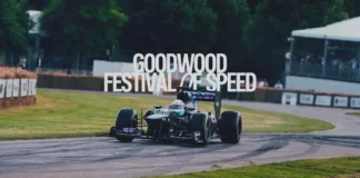 BWT Alpine Formula One Team - Maini et Aron au volant de l'A523 au Goodwood Festival of Speed 2025
