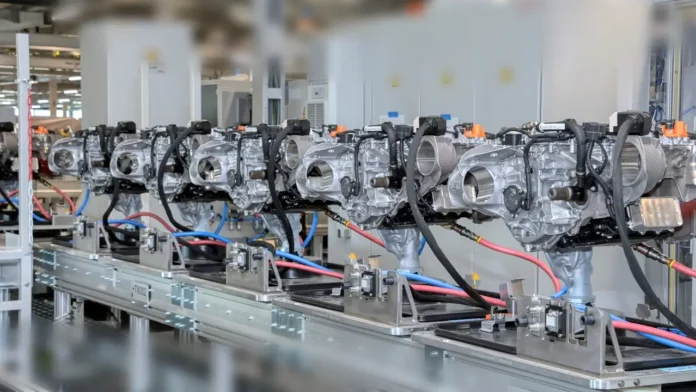 BMW Neue Klasse - production de son moteur électrique