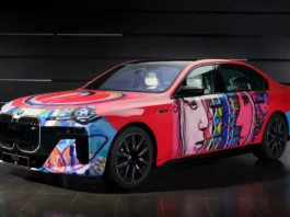 BMW i7 Art Car