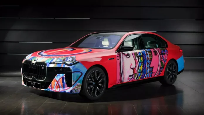 BMW i7 Art Car