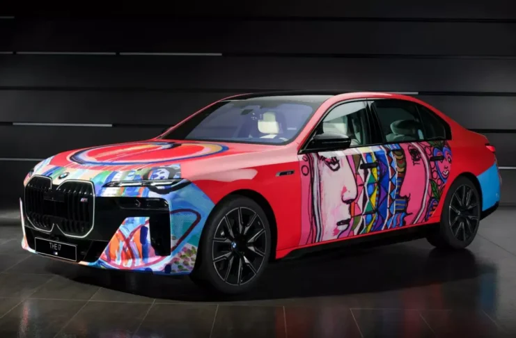 BMW i7 Art Car