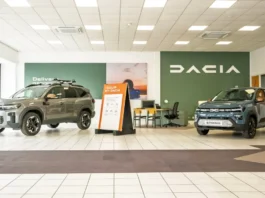 Dacia ouvre un showroom à Swindon